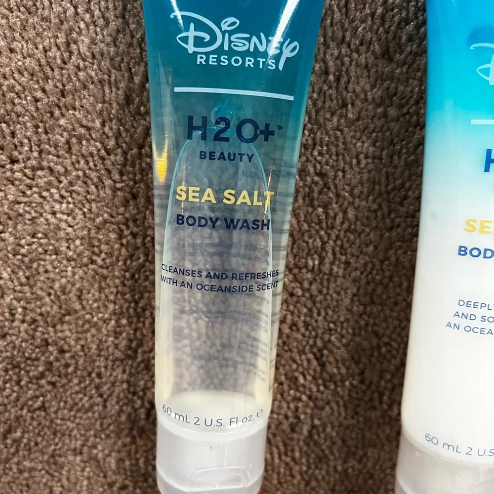 Disney H2O beauty Sea Salt Bath Set - Blue, White, Green 4 pc